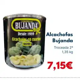 Cash Unide BUJANDA Alcachofas oferta
