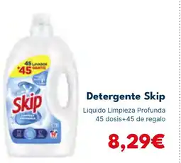 Cash Unide SKIP Detergente oferta