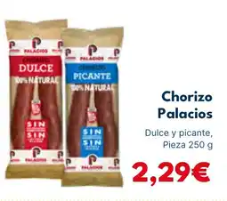 Cash Unide Chorizo Palacios oferta