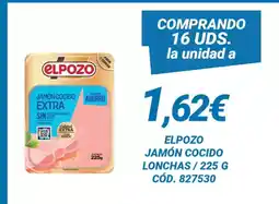 Dialsur Cash & Carry ELPOZO Jamón cocido lonchas oferta