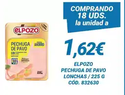 Dialsur Cash & Carry ELPOZO Pechuga de pavo lonchas oferta
