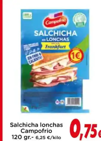 Proxi CAMPOFRIO Salchicha lonchas oferta