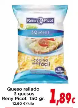 Proxi RENY PICOT Queso rallado 3 quesos oferta