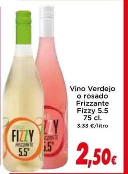 Proxi FIZZY Vino Verdejo o rosado Frizzante oferta