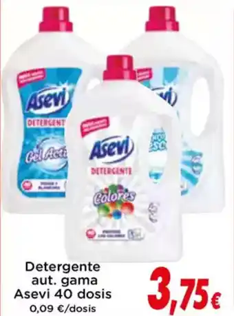 Proxi ASEVI Detergente aut. gama oferta