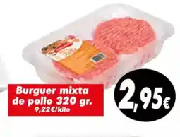 Proxi Burguer mixta de pollo oferta