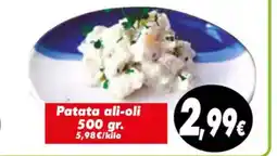 Proxi Patata ali-oli oferta