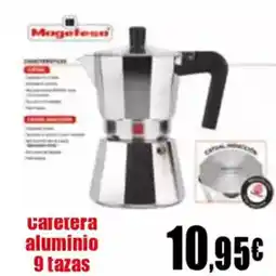 Proxi Cafetera aluminio 9 tazas oferta