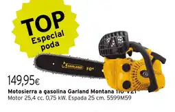 Cadena88 Motosierra a gasolina Garland Montana 110-121 oferta
