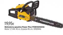 Cadena88 Motosierra gasolina Power Plus POWXG10246 oferta