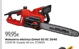 Cadena88 Motosierra eléctrica Einhell GC-EC 2040 oferta