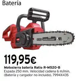 Cadena88 Motosierra batería Ratio R-M520-B oferta