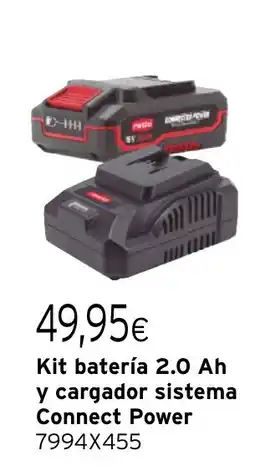 Cadena88 Kit batería 2.0 Ah y cargador sistema Connect Power oferta