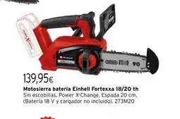 Cadena88 Motosierra bateria Einhell Fortexxa 18/20 th oferta
