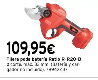 Cadena88 Tijera poda batería Ratio R-R20-B oferta