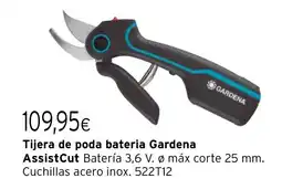 Cadena88 Tijera de poda bateria Gardena AssistCut oferta