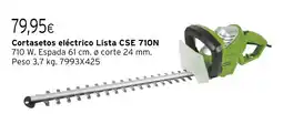 Cadena88 Cortasetos eléctrico Lista CSE 710N 710 W oferta