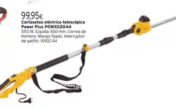 Cadena88 Cortasetos eléctrico telescópico Power Plus POWXG2044 oferta