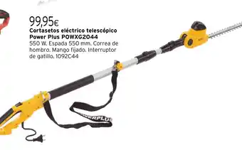 Cadena88 Cortasetos eléctrico telescópico Power Plus POWXG2044 oferta