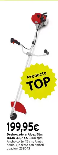 Cadena88 Desbrozadora Alpex Star B43D 42,7 oferta