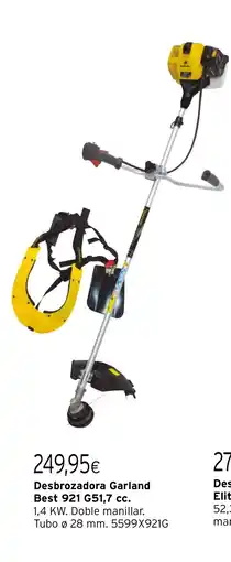 Cadena88 Desbrozadora Garland Best 921 G51,7 cc oferta