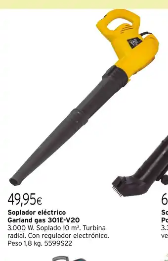 Cadena88 Soplador eléctrico Garland gas 301E-V20 oferta