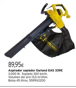 Cadena88 Aspirador soplador Garland GAS 339E oferta