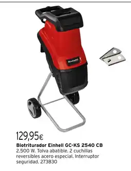Cadena88 Biotriturador Einhell GC-KS 2540 CB oferta