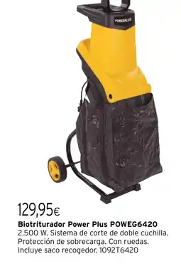 Cadena88 Biotriturador Power Plus POWEG6420 oferta
