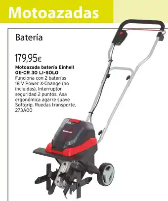 Cadena88 Motoazada batería Einhell GE-CR 30 LI-SOLO oferta
