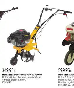 Cadena88 Motoazada Power Plus POWXG72040 oferta