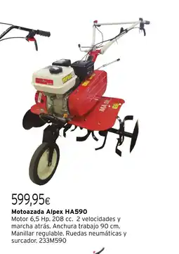 Cadena88 Motoazada Alpex HA590 oferta