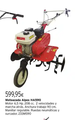 Cadena88 Motoazada Alpex HA590 oferta