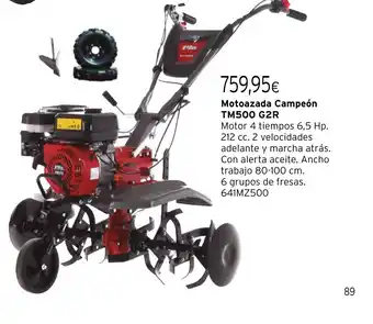 Cadena88 Motoazada Campeón TM500 G2R oferta
