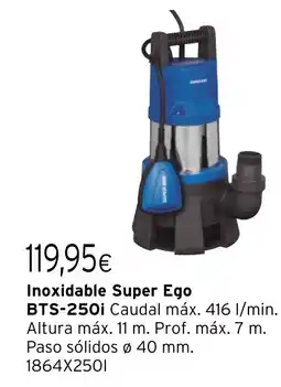 Cadena88 Inoxidable Super Ego BTS-250i oferta
