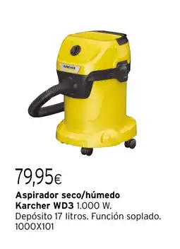 Cadena88 Aspirador seco/húmedo Karcher WD3 oferta
