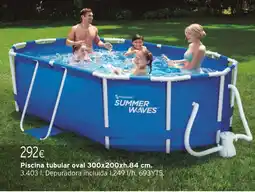 Cadena88 Piscina tubular oval oferta