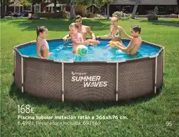 Cadena88 Piscina tubular imitación ratán oferta
