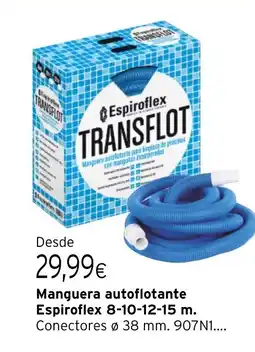 Cadena88 Manguera autoflotante Espiroflex 8-10-12-15 m oferta