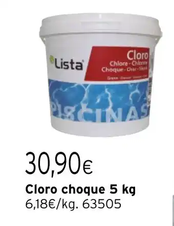 Cadena88 Cloro choque oferta