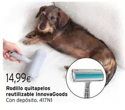 Cadena88 Rodillo quitapelos reutilizable InnovaGoods oferta