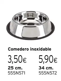 Cadena88 Comedero inoxidable oferta