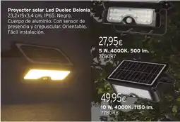 Cadena88 Proyector solar Led Duolec Bolonia oferta