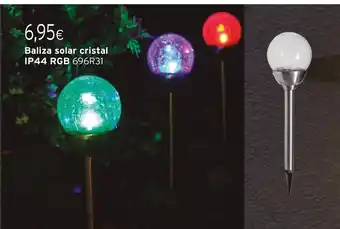Cadena88 Baliza solar cristal oferta