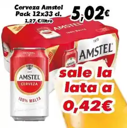 Supermercados Piedra AMSTEL Cerveza oferta