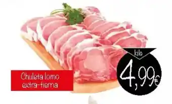 Supermercados Piedra Chuleta lomo extra-tierna oferta