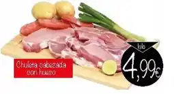 Supermercados Piedra Chuleta cabezada con hueso oferta