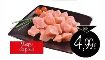 Supermercados Piedra Magro de pollo oferta