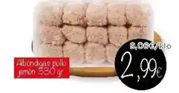 Supermercados Piedra Albóndigas pollo jamón oferta