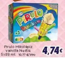 Supermercados Piedra PIRULO Mikolápiz vainilla Nestlé oferta